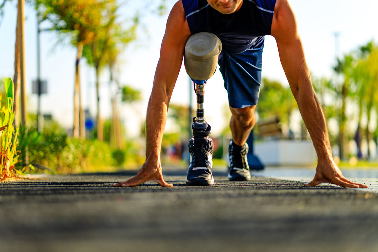 Pratiquer un sport avec une prothèse de jambe